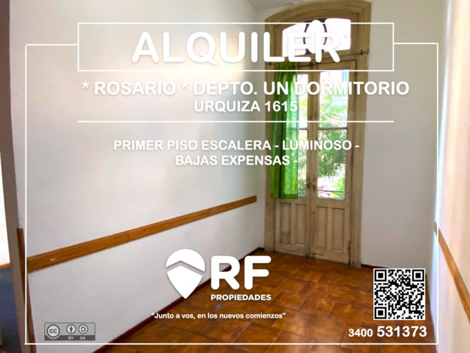 DEPARTAMENTO 1 DORMITORIO *ROSARIO*